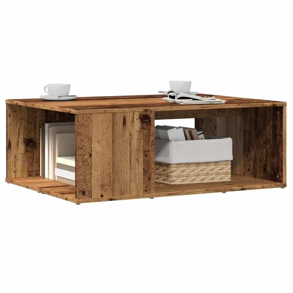 VidaXL Coffee Table 90x67x33 cm Two Shelves by vidaXL