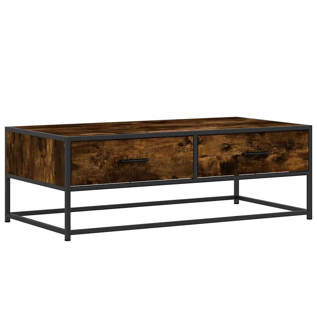 VidaXL Coffee Table 100x50x35 Cm Engineered Wood And Metal by vidaXL