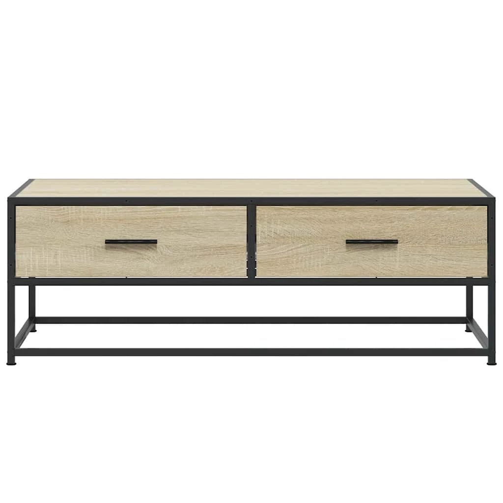 vidaXL VidaXL Coffee Table 100x50x35 Cm Engineered Wood And Metal - Coffee Table