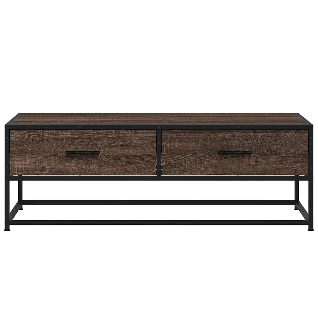 vidaXL VidaXL Coffee Table 100x50x35 Cm Engineered Wood And Metal - Coffee Table