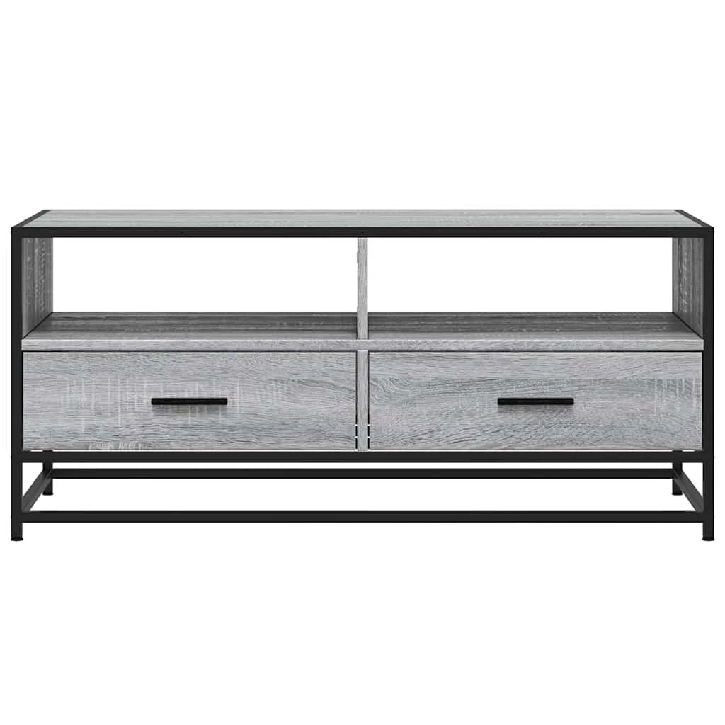 VidaXL Coffee Table 100x50x45 CM Wood And Metal Home by vidaXL