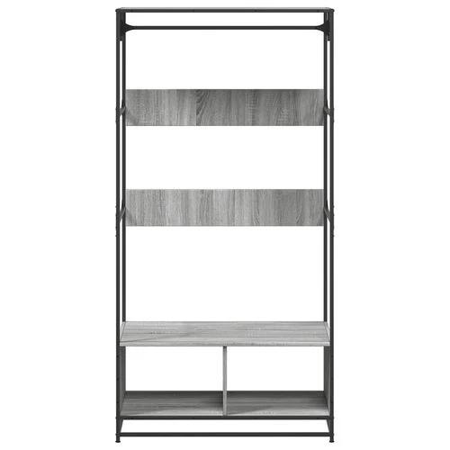 vidaXL Wardrobe Black 90x50x180 cm Engineered Wood by vidaXL