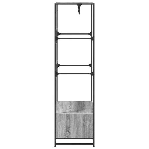 vidaXL Wardrobe Black 90x50x180 cm Engineered Wood by vidaXL