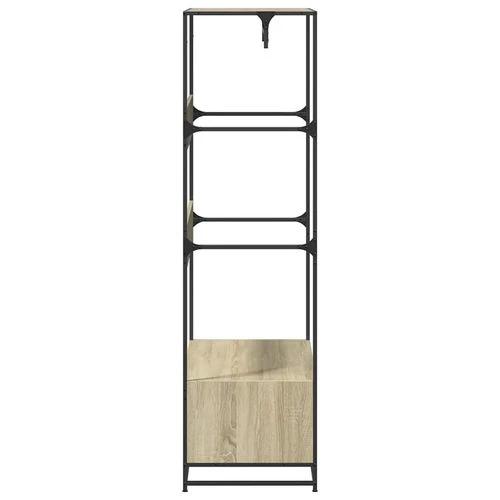 vidaXL vidaXL Wardrobe Black 90x50x180 cm Engineered Wood - Wardrobe