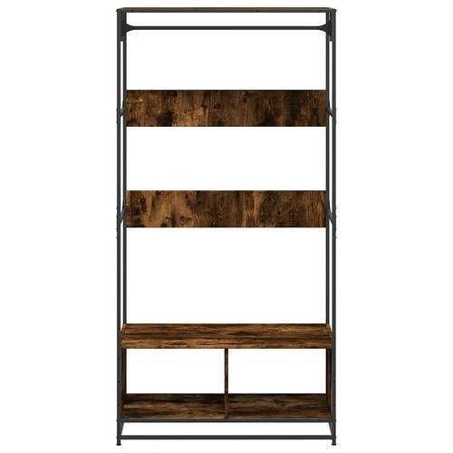vidaXL vidaXL Wardrobe Black 90x50x180 cm Engineered Wood - Wardrobe