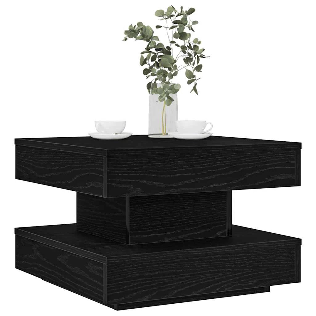 VidaXL Coffee Table 50 By 50 By 34.5 Cm 360 Degree Rotatable For Modern Living Rooms by vidaXL