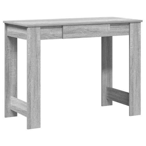 vidaXL Desk White 100x45x75 cm Engineered Wood by vidaXL