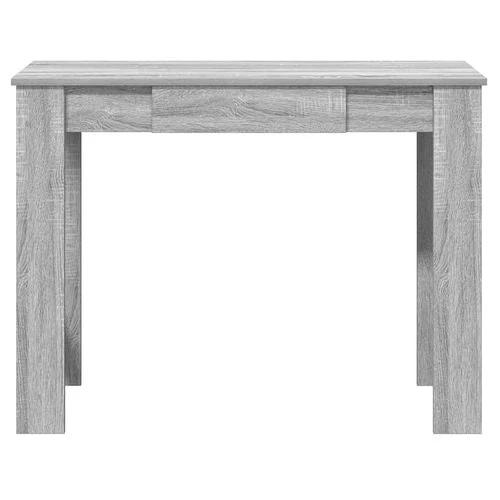 vidaXL Desk White 100x45x75 cm Engineered Wood by vidaXL