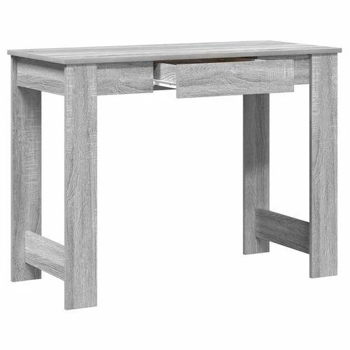 vidaXL Desk White 100x45x75 cm Engineered Wood by vidaXL