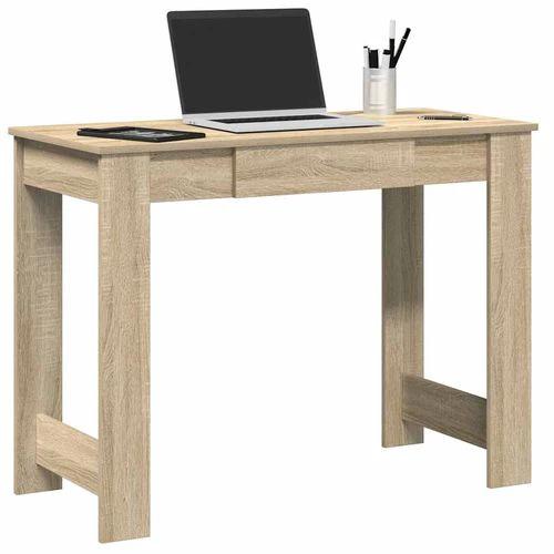 vidaXL Desk White 100x45x75 cm Engineered Wood by vidaXL