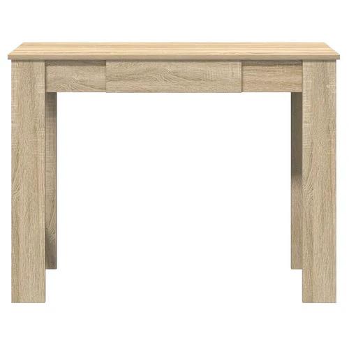vidaXL vidaXL Desk White 100x45x75 cm Engineered Wood - Desk