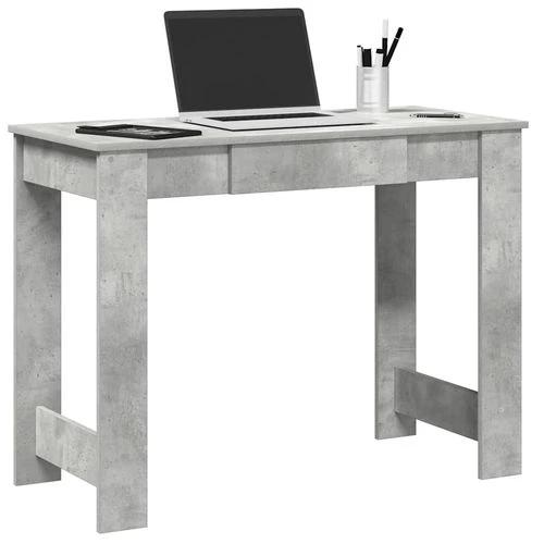 vidaXL Desk White 100x45x75 cm Engineered Wood by vidaXL