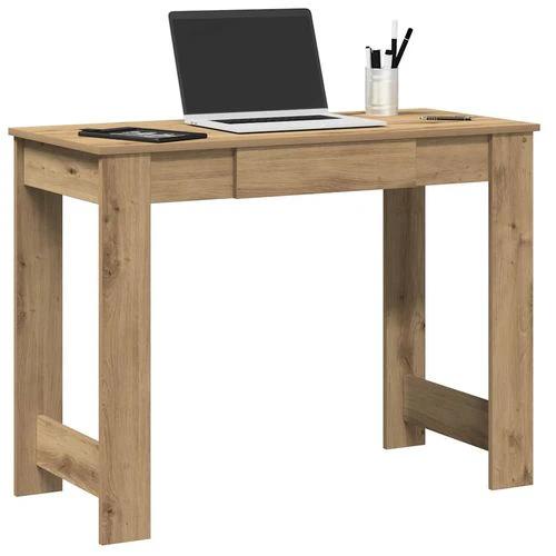 vidaXL Desk White 100x45x75 cm Engineered Wood by vidaXL