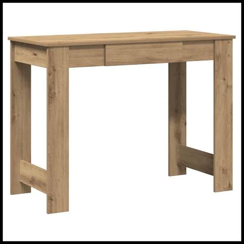 vidaXL Desk White 100x45x75 cm Engineered Wood by vidaXL