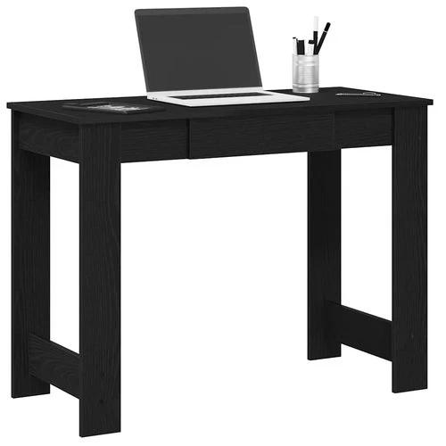 vidaXL Desk White 100x45x75 cm Engineered Wood by vidaXL