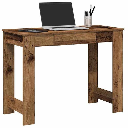 vidaXL vidaXL Desk White 100x45x75 cm Engineered Wood - Desk