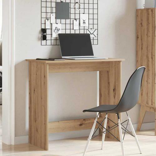 vidaXL Desk 80x40x75 cm Engineered Wood Moisture-Resistant Design for Home Office Use by vidaXL
