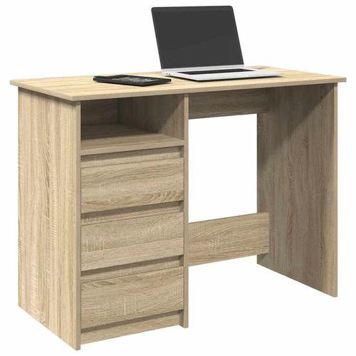 vidaXL Desk 102x50x75 cm Engineered Wood with Smooth Surface for Home Office Use by vidaXL