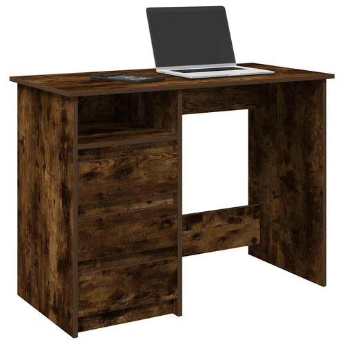 vidaXL Desk 102x50x75 cm Engineered Wood with Smooth Surface for Home Office Use by vidaXL