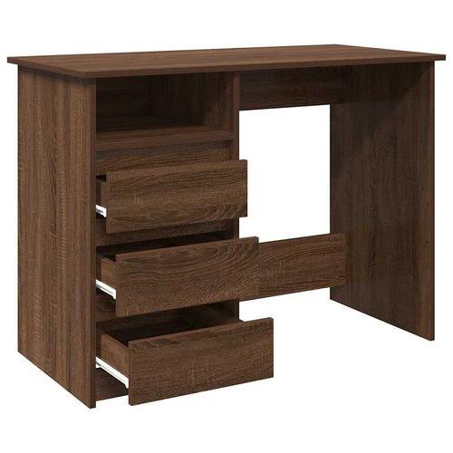 vidaXL Desk 102x50x75 cm Engineered Wood with Smooth Surface for Home Office Use by vidaXL