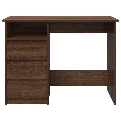 vidaXL Desk 102x50x75 cm Engineered Wood with Smooth Surface for Home Office Use by vidaXL