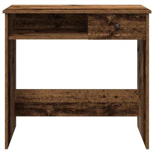 vidaXL Desk White 80x40x75 cm Engineered Wood by vidaXL