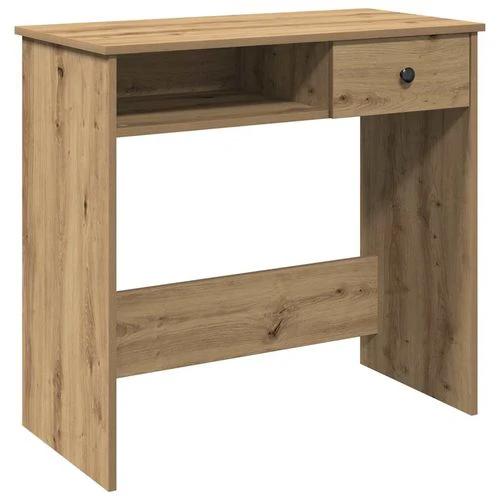 vidaXL Desk White 80x40x75 cm Engineered Wood by vidaXL