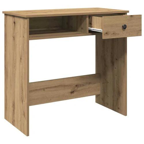 vidaXL Desk White 80x40x75 cm Engineered Wood by vidaXL
