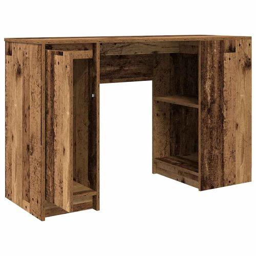 vidaXL vidaXL Desk 120x42x76 cm Engineered Wood with Versatile Storage for Home Office Use - Desk
