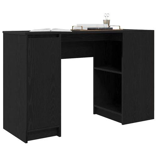vidaXL vidaXL Desk 120x42x76 cm Engineered Wood with Versatile Storage for Home Office Use - Desk