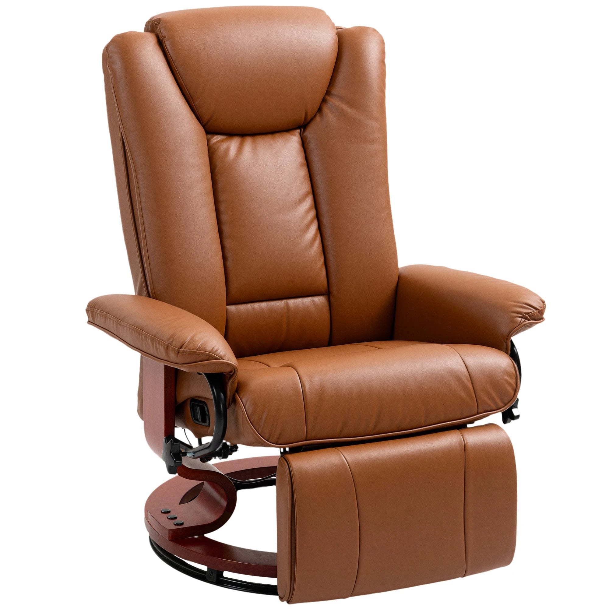 HOMCOM Reclining Armchair 135Degree Footrest LivingRoom by HOMCOM