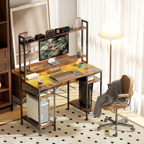 HOMCOM HOMCOM Computer Desk Home Office Desk with Monitor Stand - Uncategorized Desk