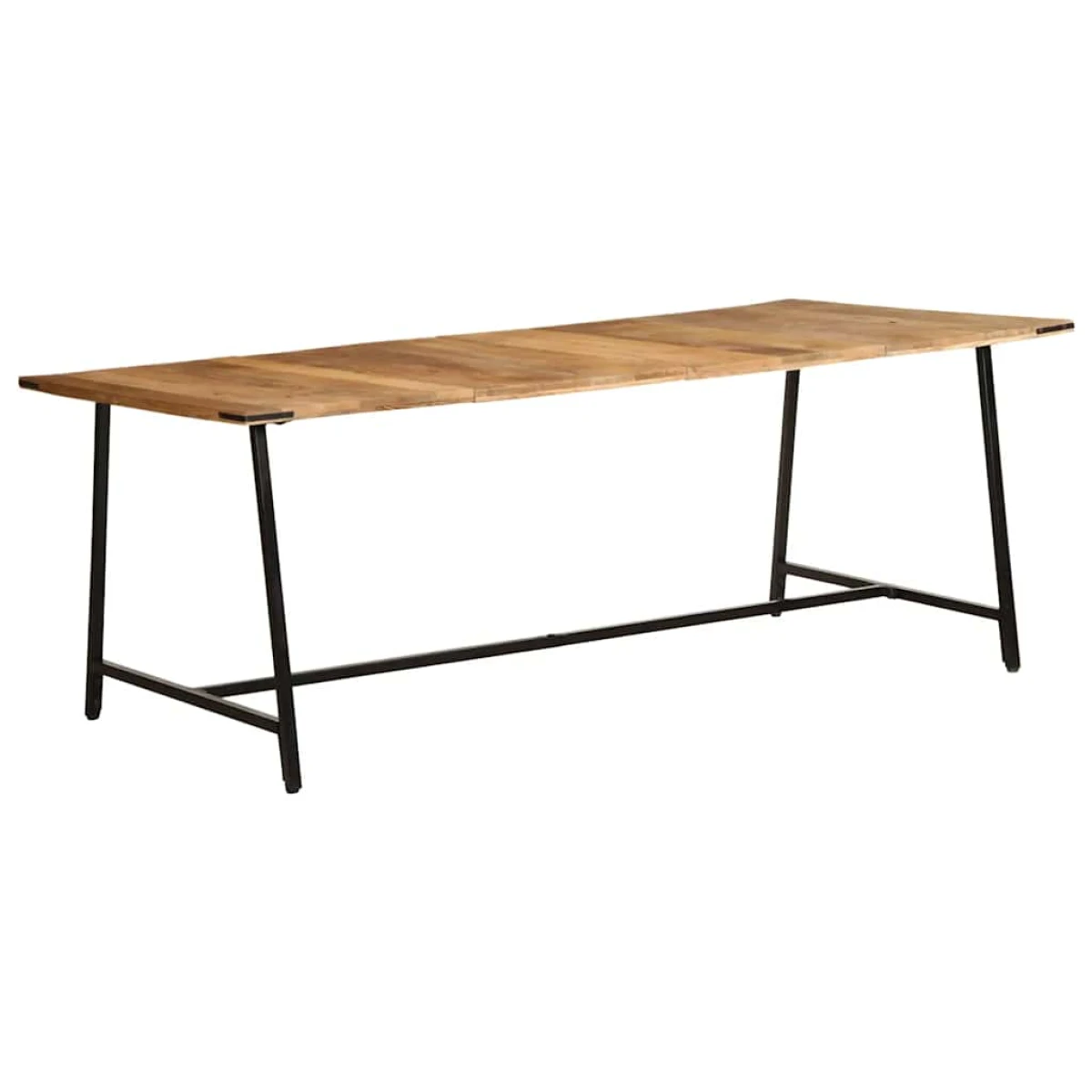 vidaXL VidaXL Dining Table 140x70x75cm Mango Wood Durable Family - Dining Table
