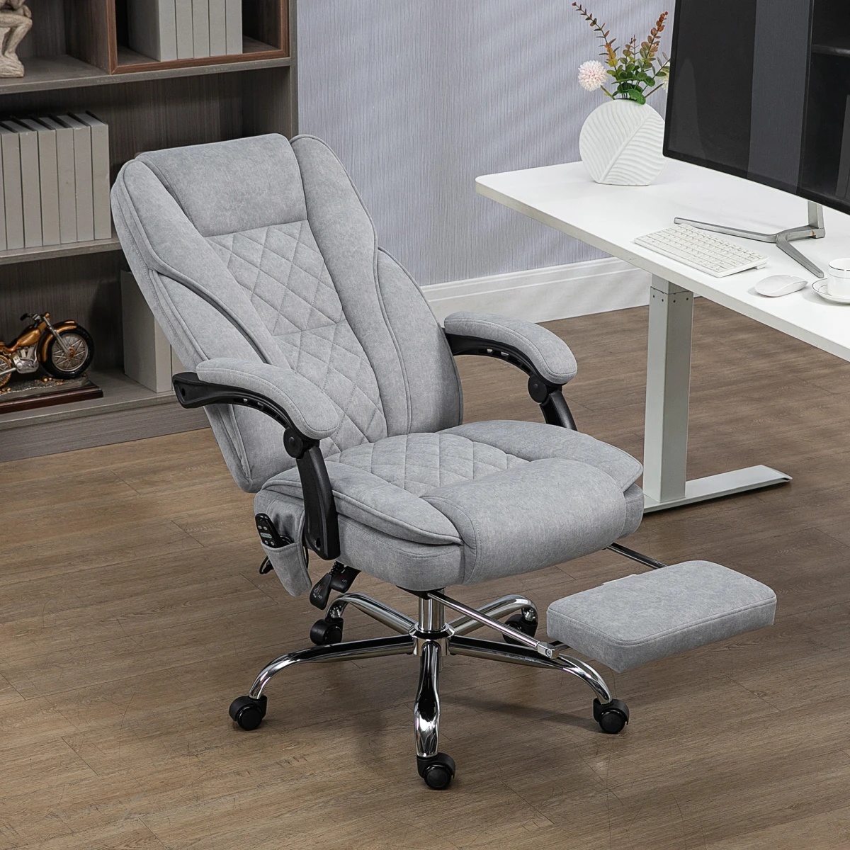 Vinsetto Vinsetto Massage Office Chair Six Point Massage For Desk - Office Chair