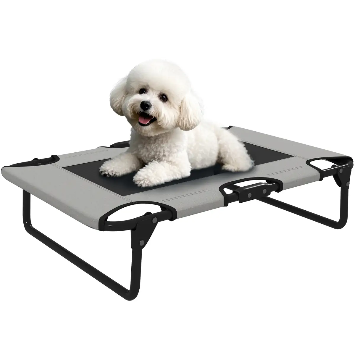PawHut PawHut Raised Dog Bed with Breathable Mesh for S & M Dogs - Dog Beds