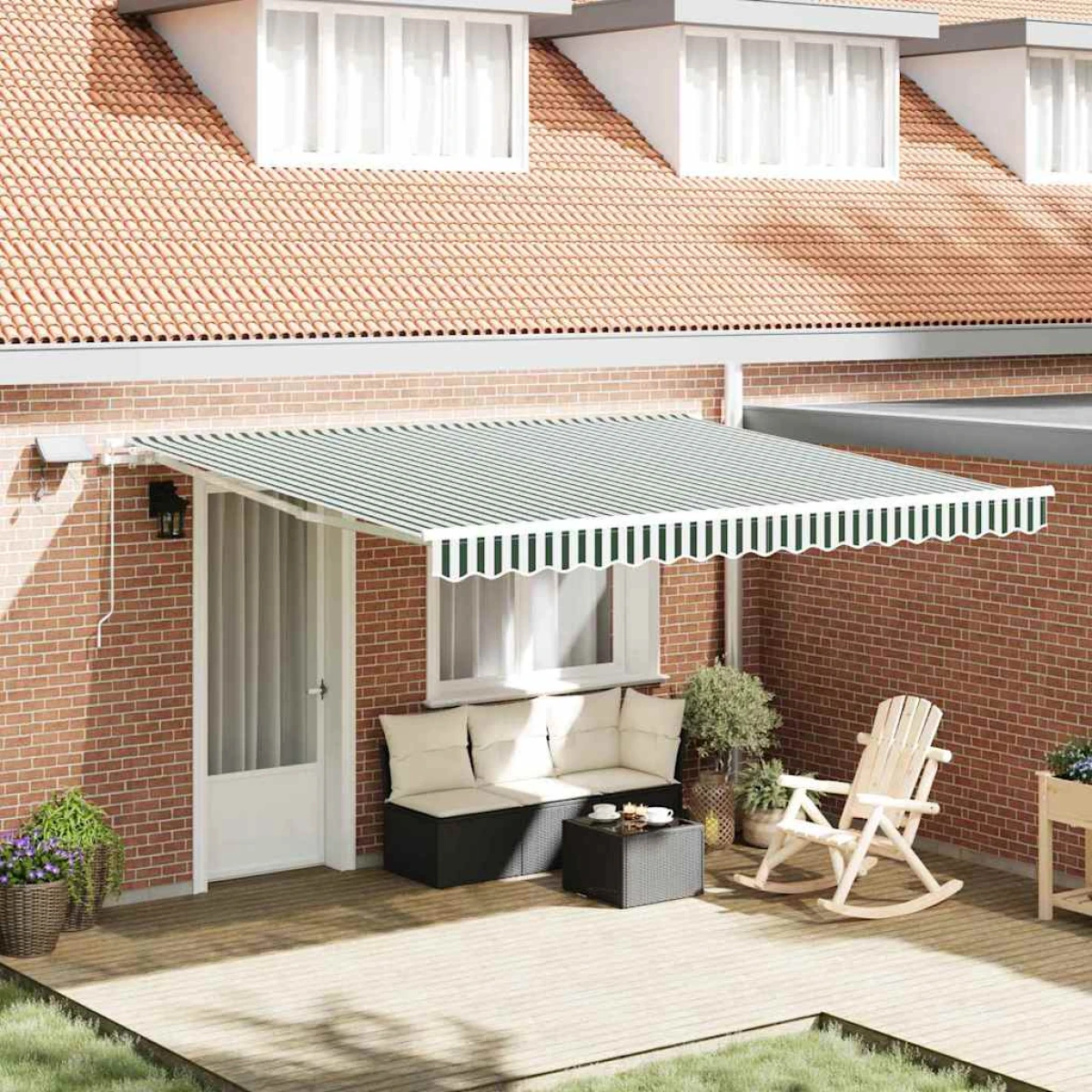 vidaXL vidaXL Awning 300x250 cm LED Patio - Cover