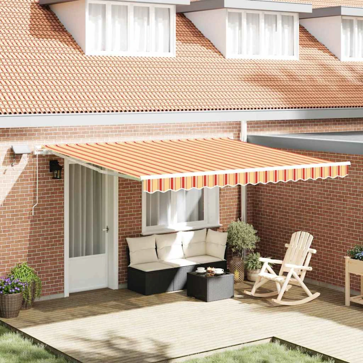 vidaXL Awning 300x250 cm LED Patio by vidaXL