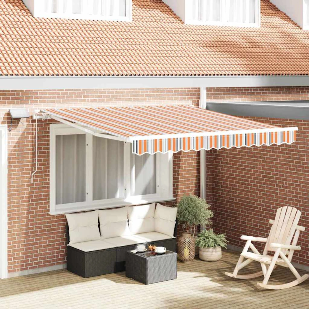 vidaXL Awning 300x250 cm LED Patio by vidaXL