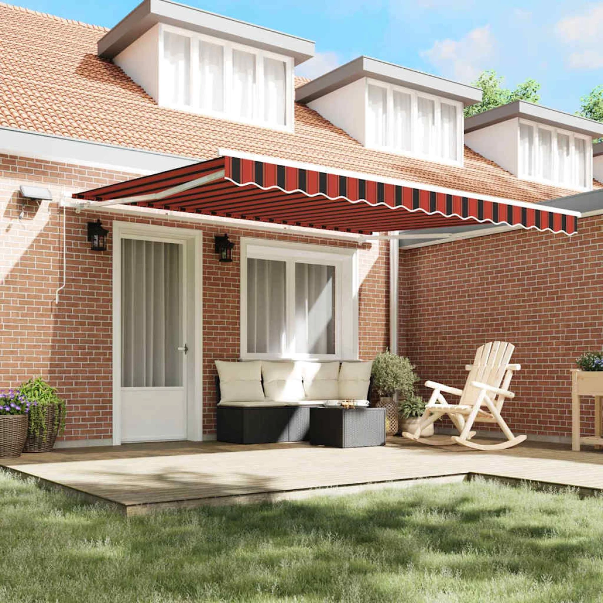 vidaXL vidaXL Awning 300x250 cm LED Patio - Cover