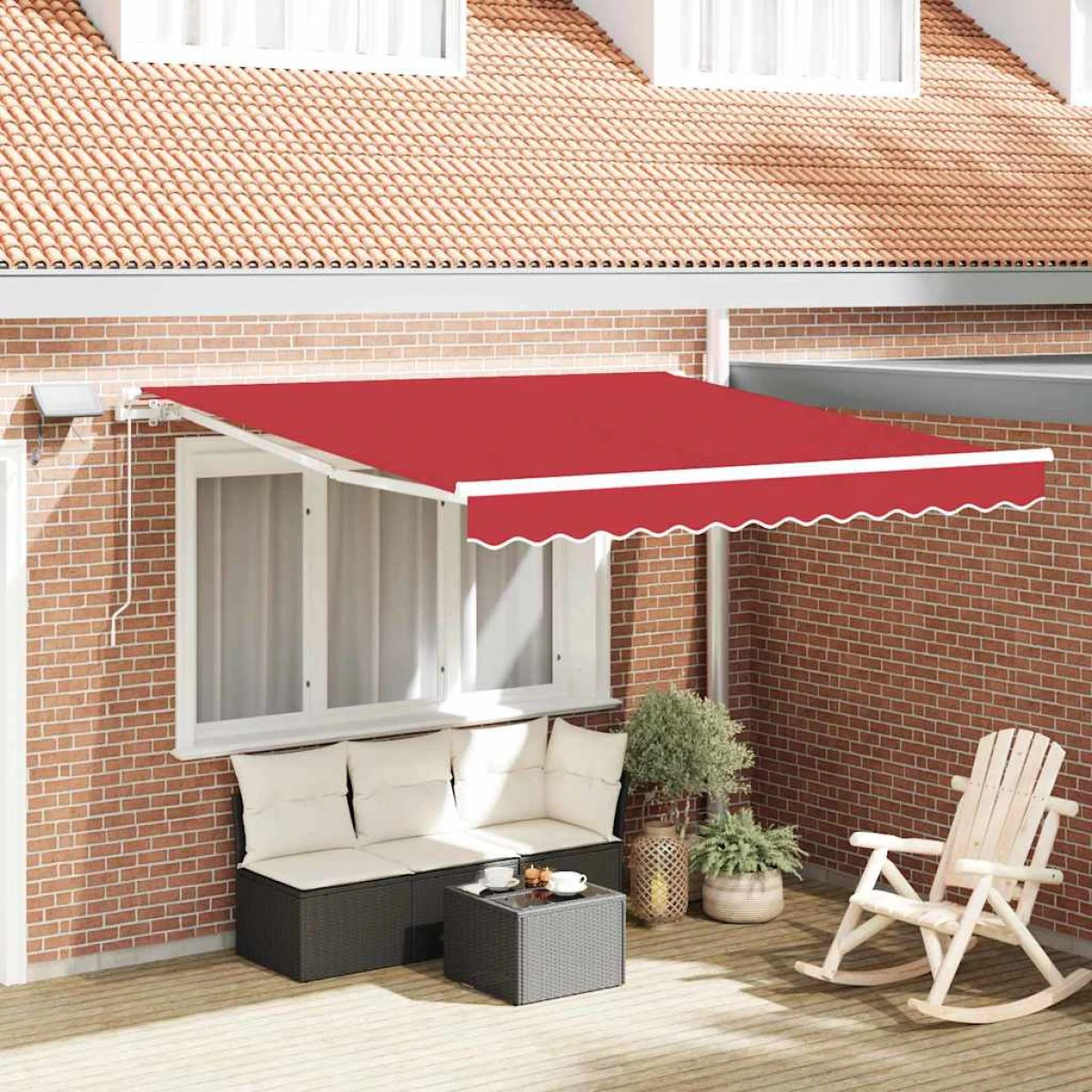 vidaXL Awning 300x250 cm LED Patio by vidaXL