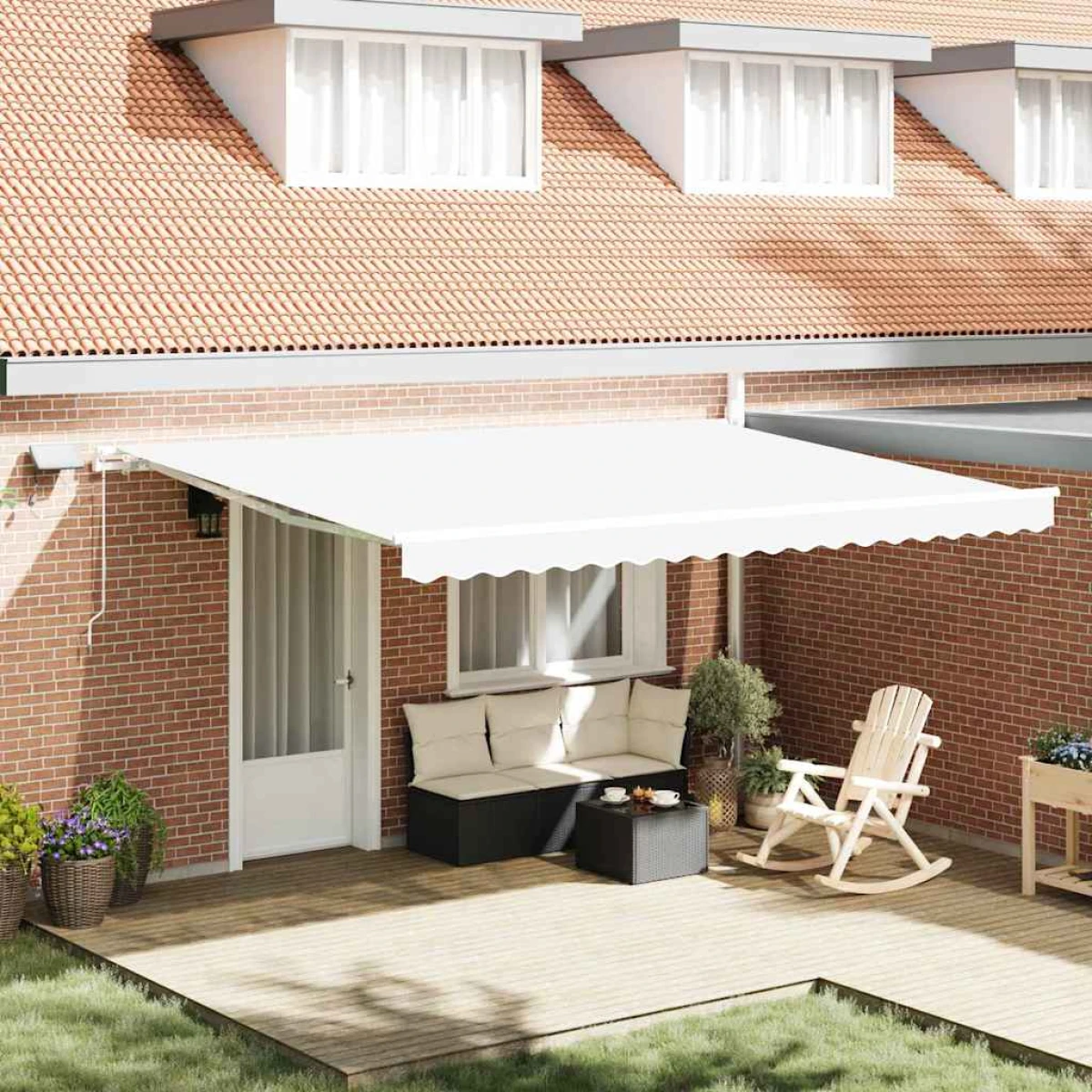 vidaXL vidaXL Awning 300x250 cm LED Patio - Cover
