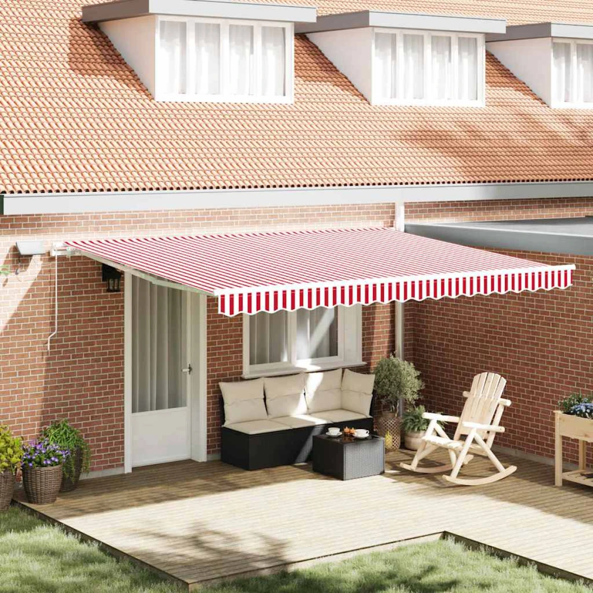 vidaXL vidaXL Awning 300x250 cm LED Patio - Cover