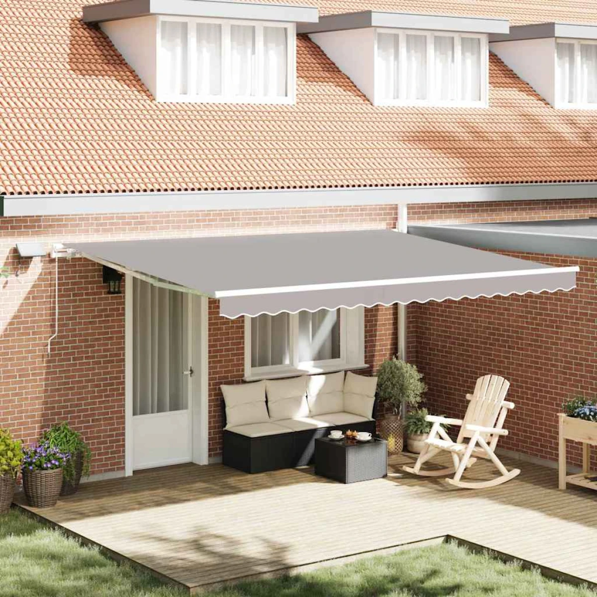 vidaXL vidaXL Awning 300x250 cm LED Patio - Cover