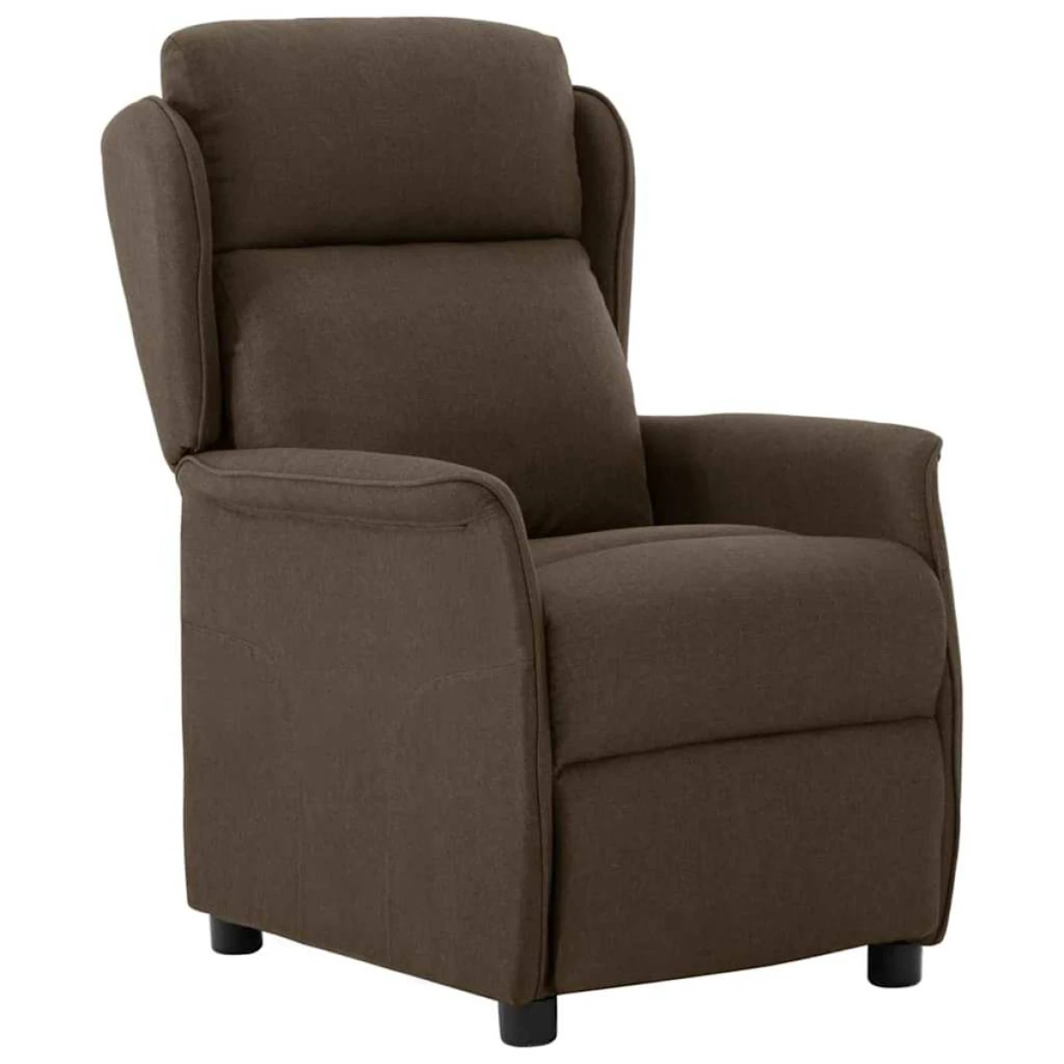 vidaXL Recliner Chair 67.5x93.5x101.5 cm Fabric With Reclining Backrest And Extendable Footrest For Living Room by vidaXL