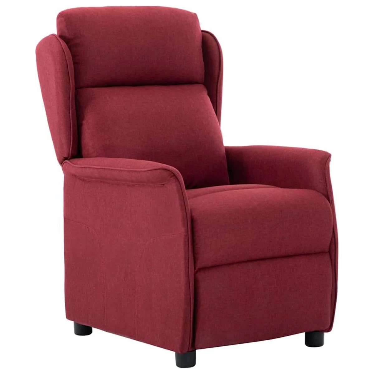 vidaXL Recliner Chair 67.5x93.5x101.5 cm Fabric With Reclining Backrest And Extendable Footrest For Living Room by vidaXL