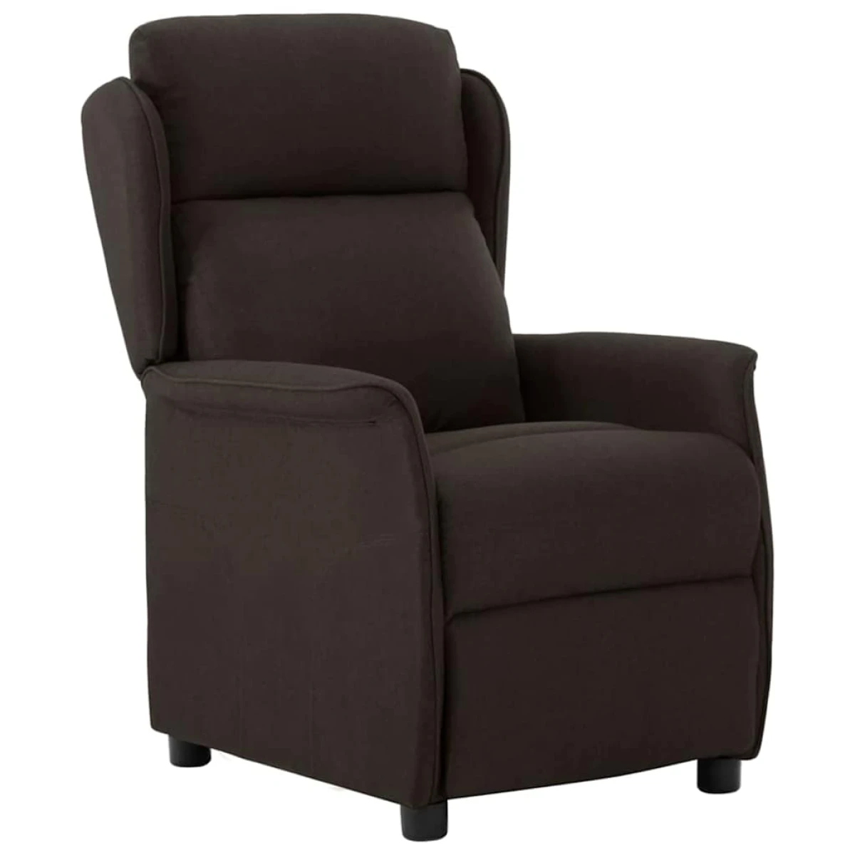 vidaXL Recliner Chair 67.5x93.5x101.5 cm Fabric With Reclining Backrest And Extendable Footrest For Living Room by vidaXL