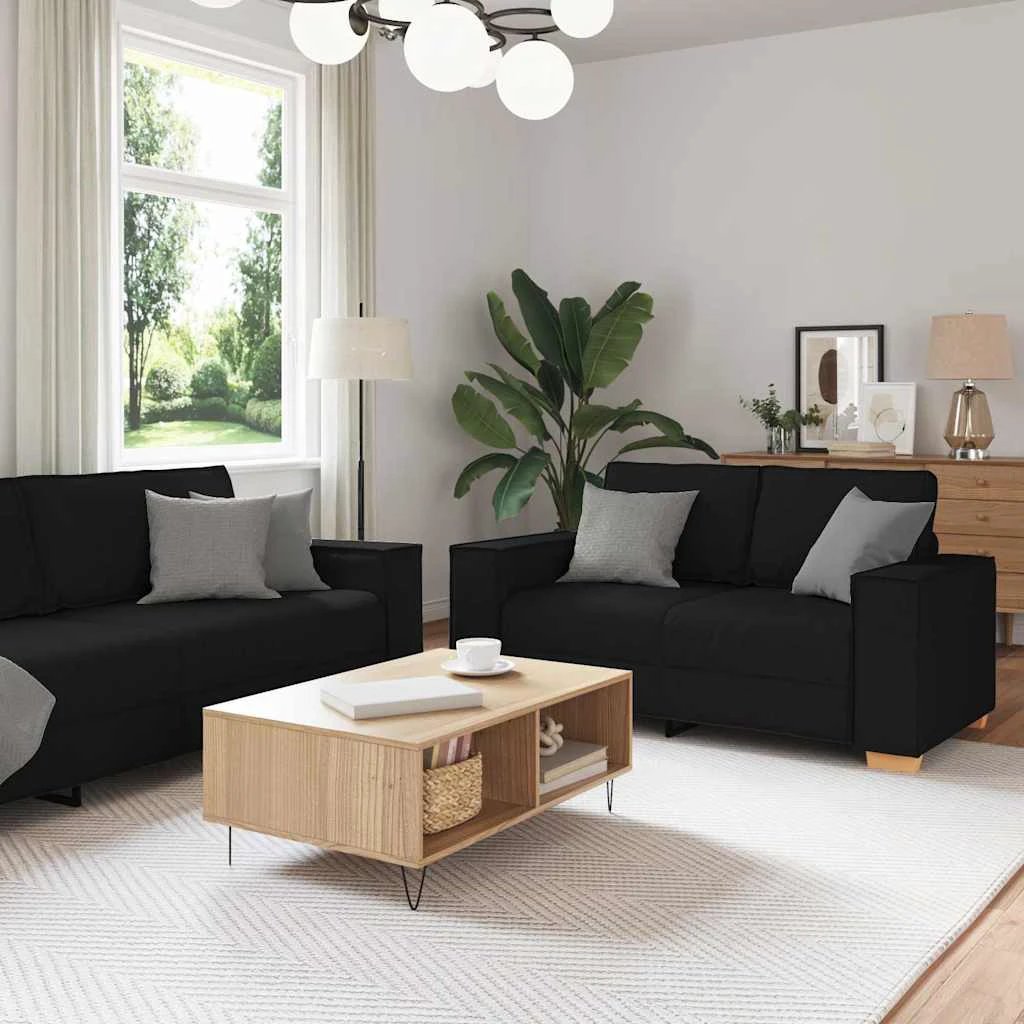 vidaXL VidaXL Sofa Set 220x78x84 cm Three Piece Soft Cushions Home - Sofa