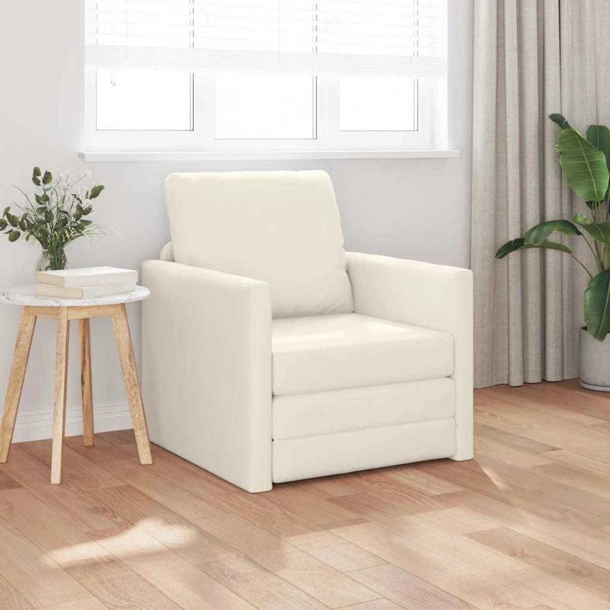vidaXL VidaXL Floor Sofa Bed 122x70x60 Velvet For Home Lounge - Sofa Bed