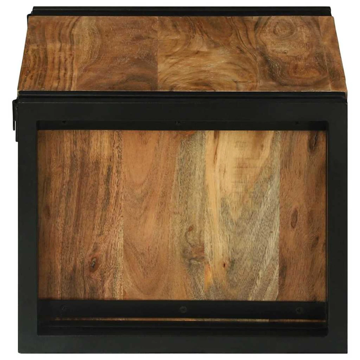 vidaXL VidaXL Wine Rack 34.5x35x39 cm Solid Mango Wood For Kitchen - Wine Rack