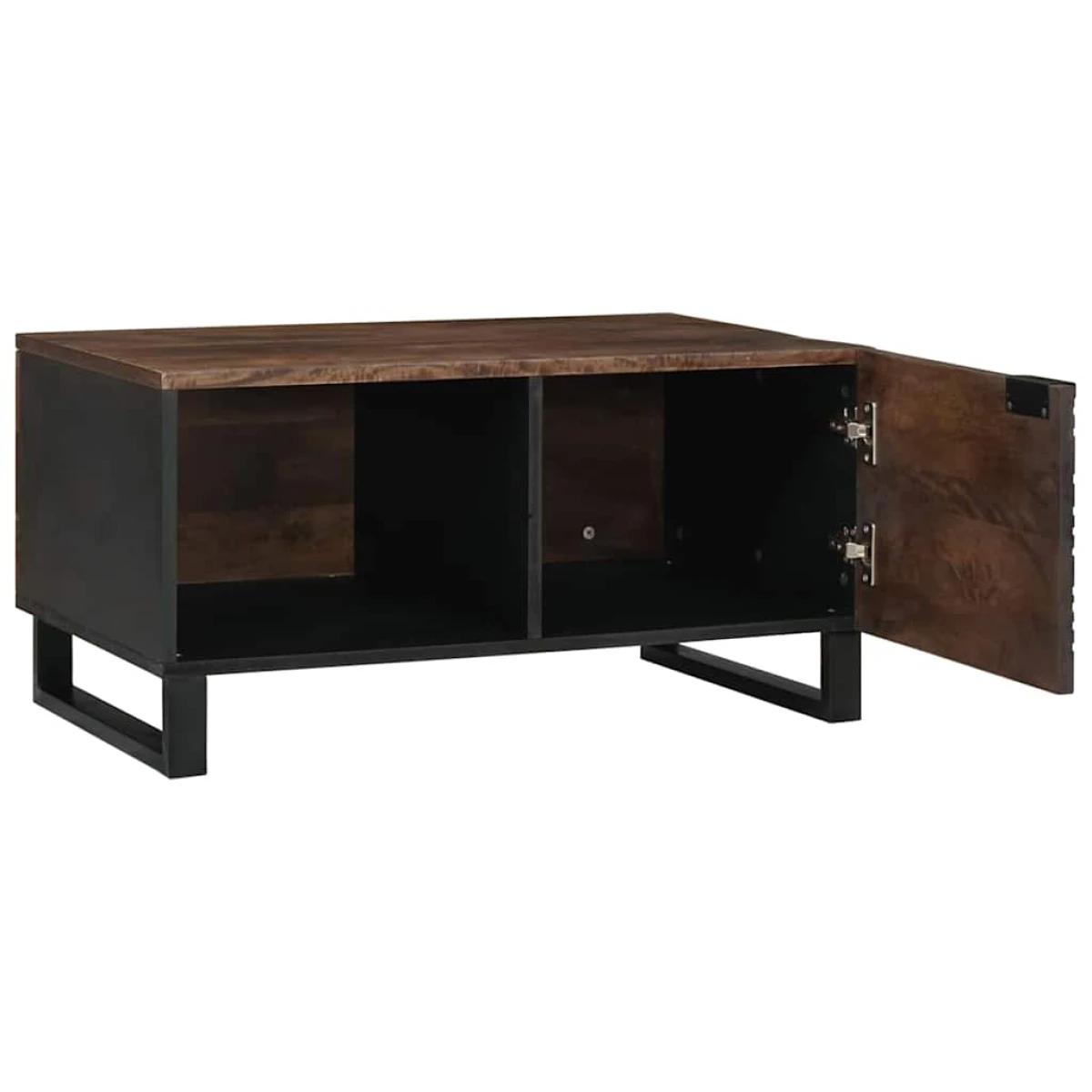 VidaXL Coffee Table 80x50x40 Solid Mango Wood Living Room by vidaXL